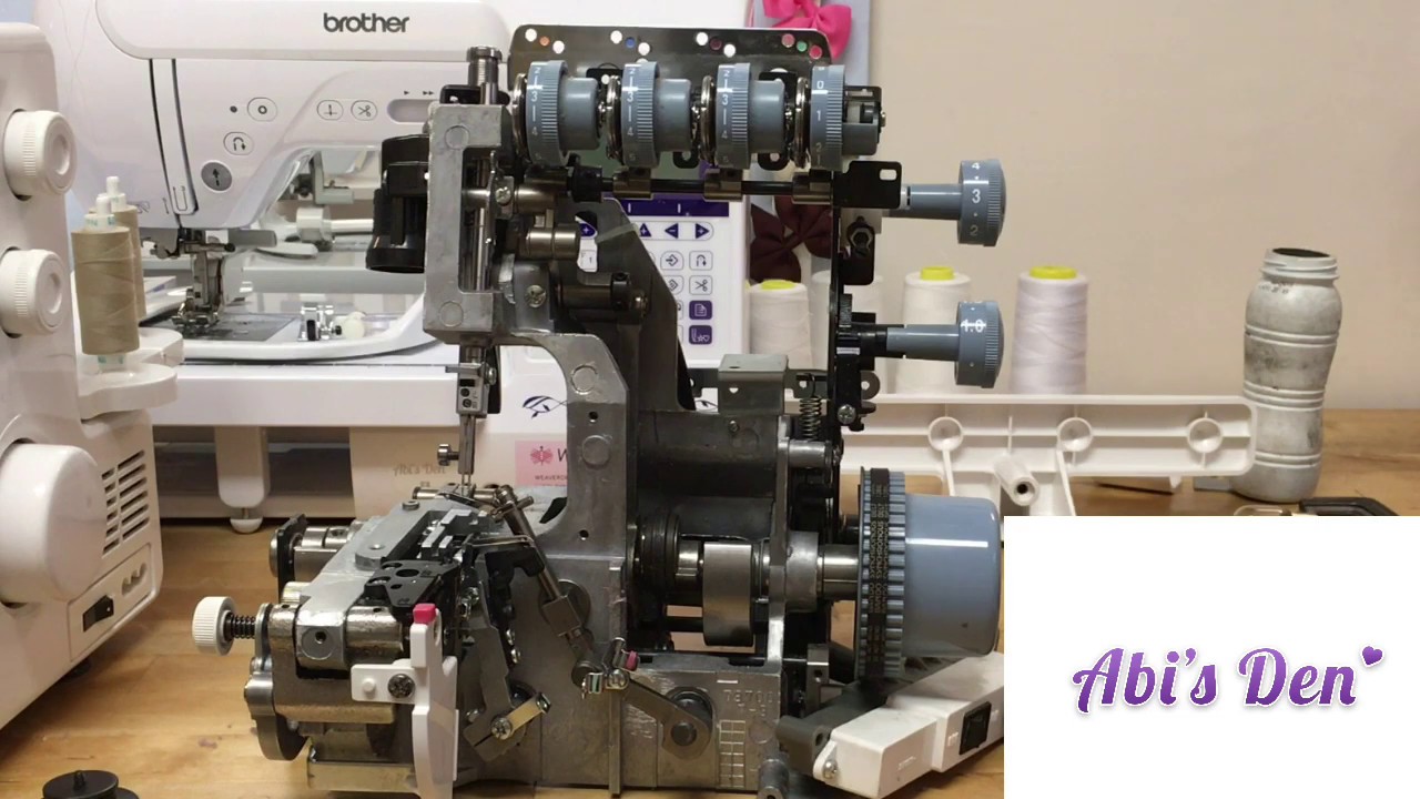 The Naked Overlocker - Tension Discs | Abi&rsquo;s Den ✂️🧵🌸