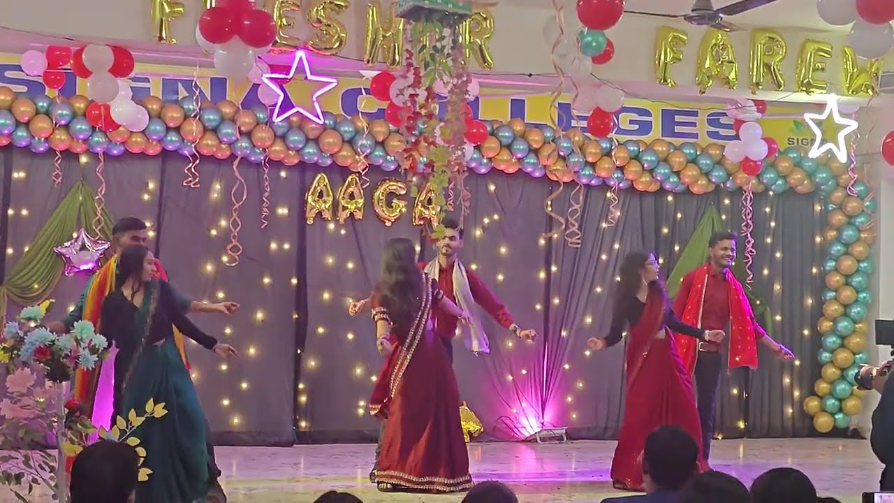 Freshers party = Dance 💃 | Fun 🎊 | Masti 🔥College life officially begins 😍