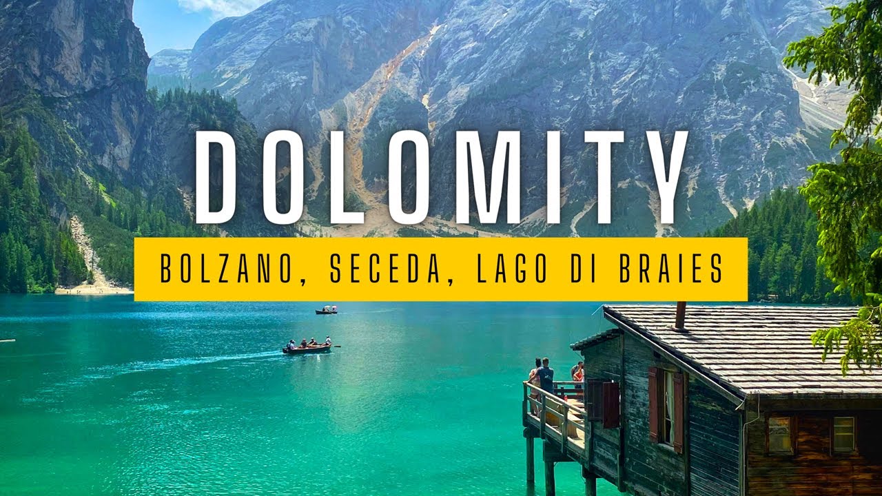 Podr&oacute;ż przez Dolomity - Bolzano, Seceda i Lago di Braies