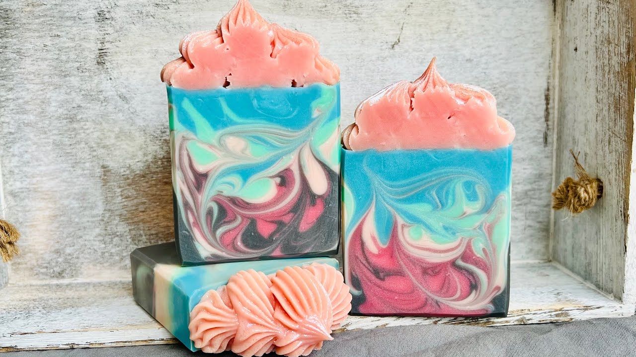 Cold Process Soap Making “Sea Breeze”