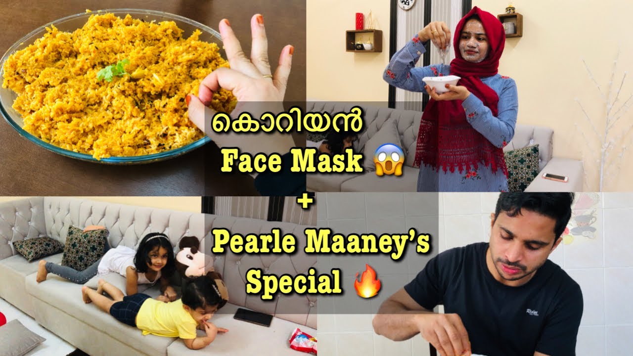 രണ്ട് VIRAL പരീക്ഷണങ്ങൾ 🔥😁നടത്തിയ ദിവസം | Korean Chia Seed Face Mask| Tomato Rice recipe malayalam