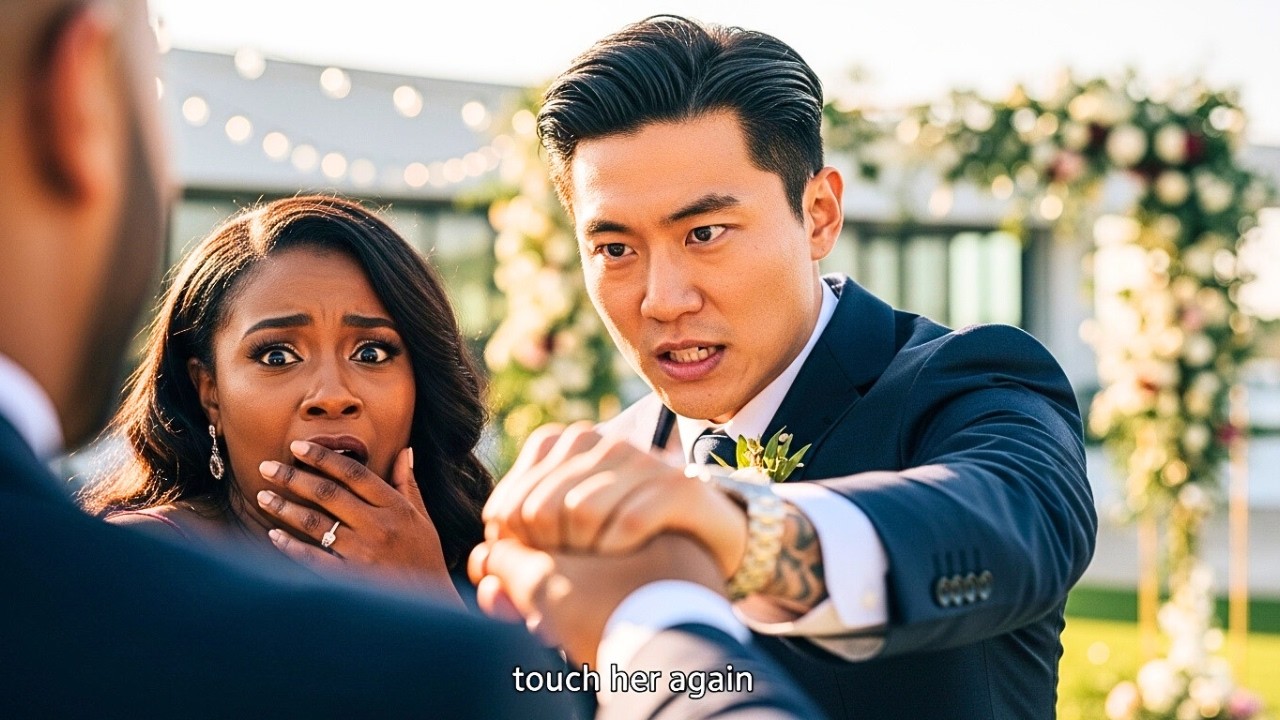 'Touch Her Again' He Warned... 200 Wedding Guests Realized the Quiet Man Was a Korean Mafia Boss