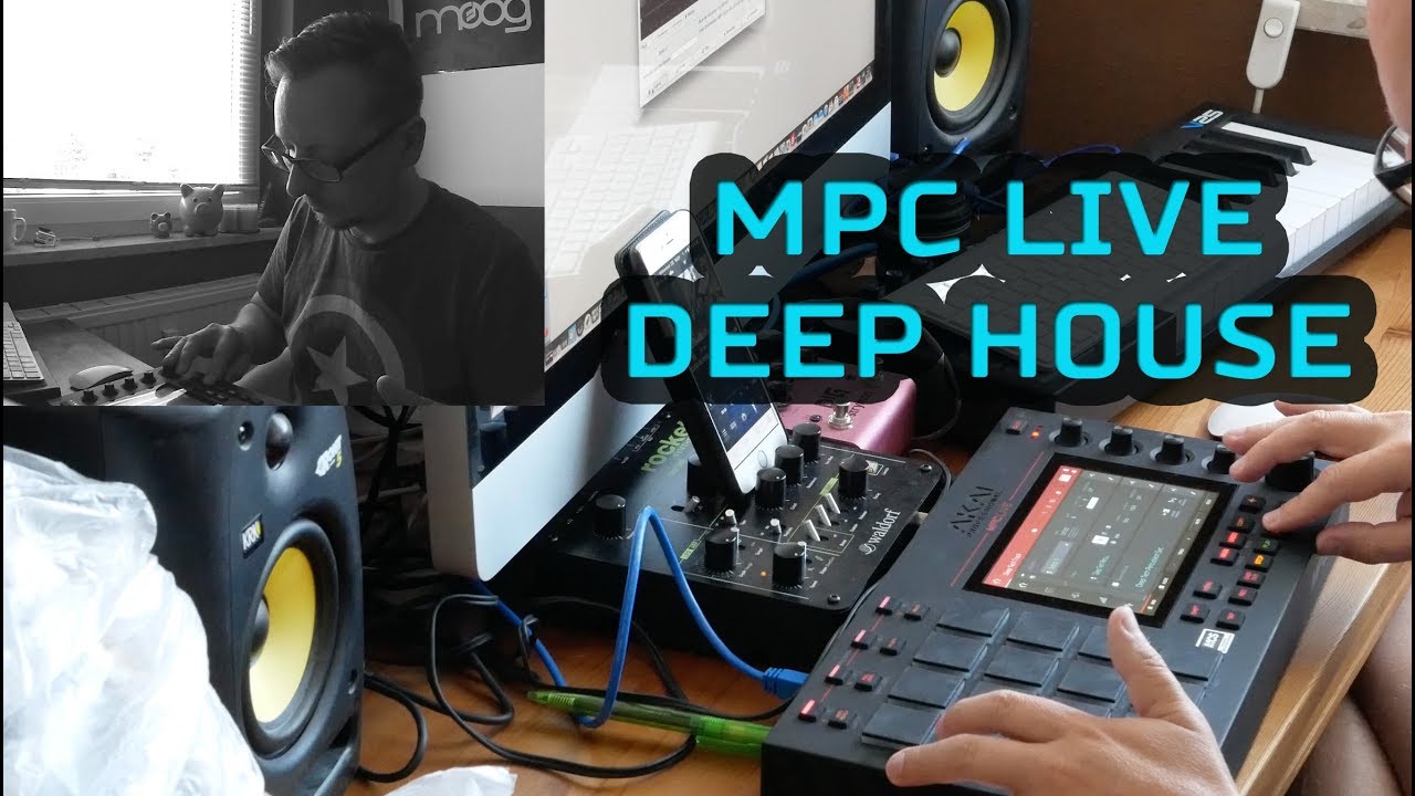 Akai MPC Live - House Music Jam 1