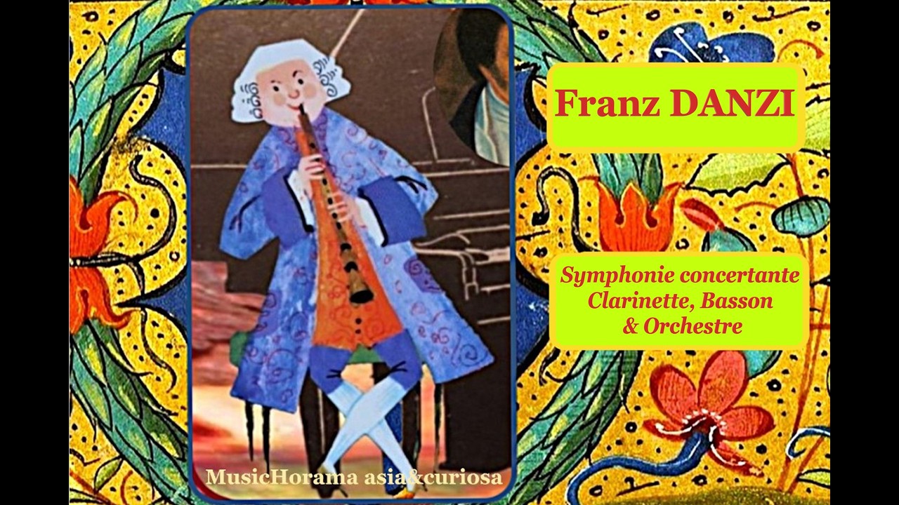 Franz DANZI - Symphonie concertante Clarinette, Basson & Orch. - Concerto Amsterdam - Jaap Schröder