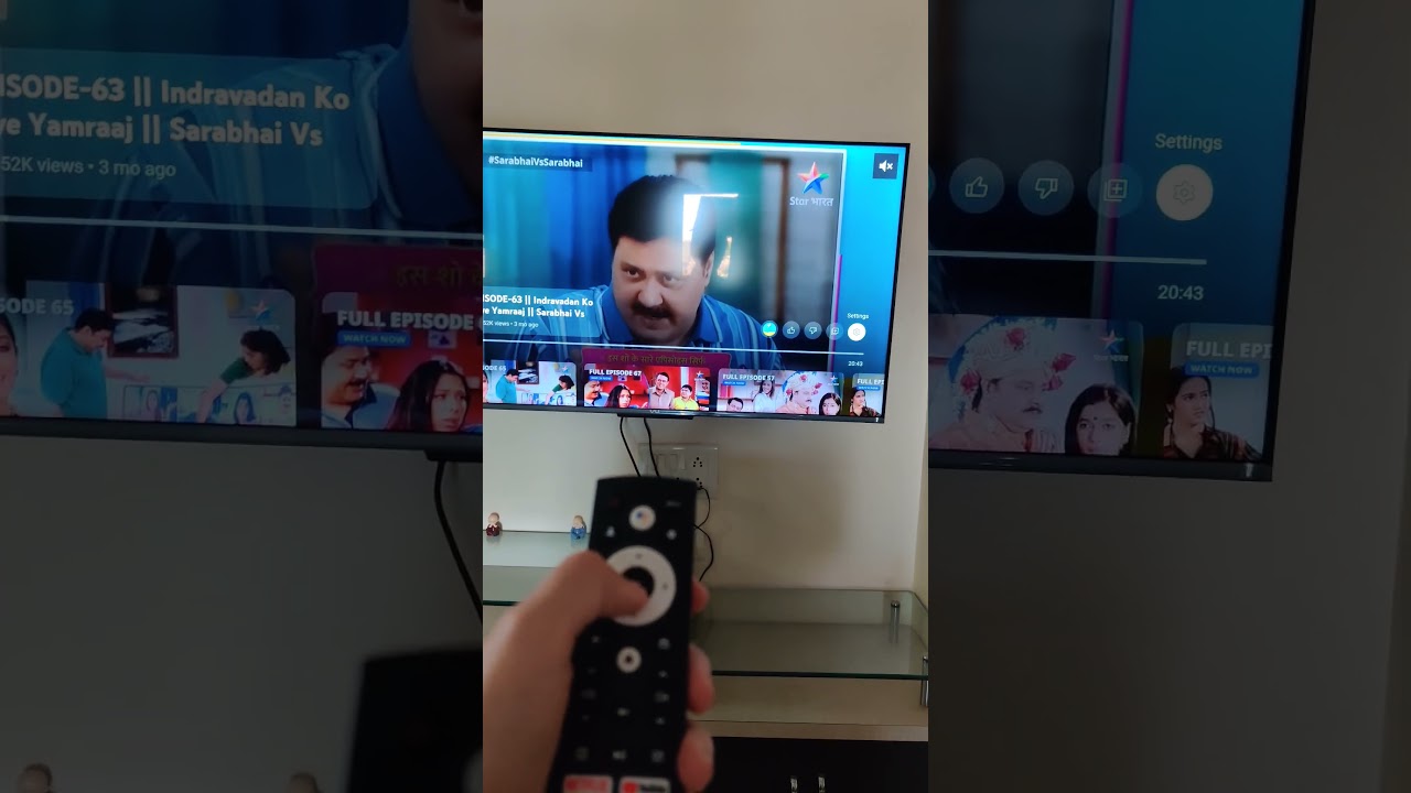 vu smart tv : YouTube screen quality upgrade