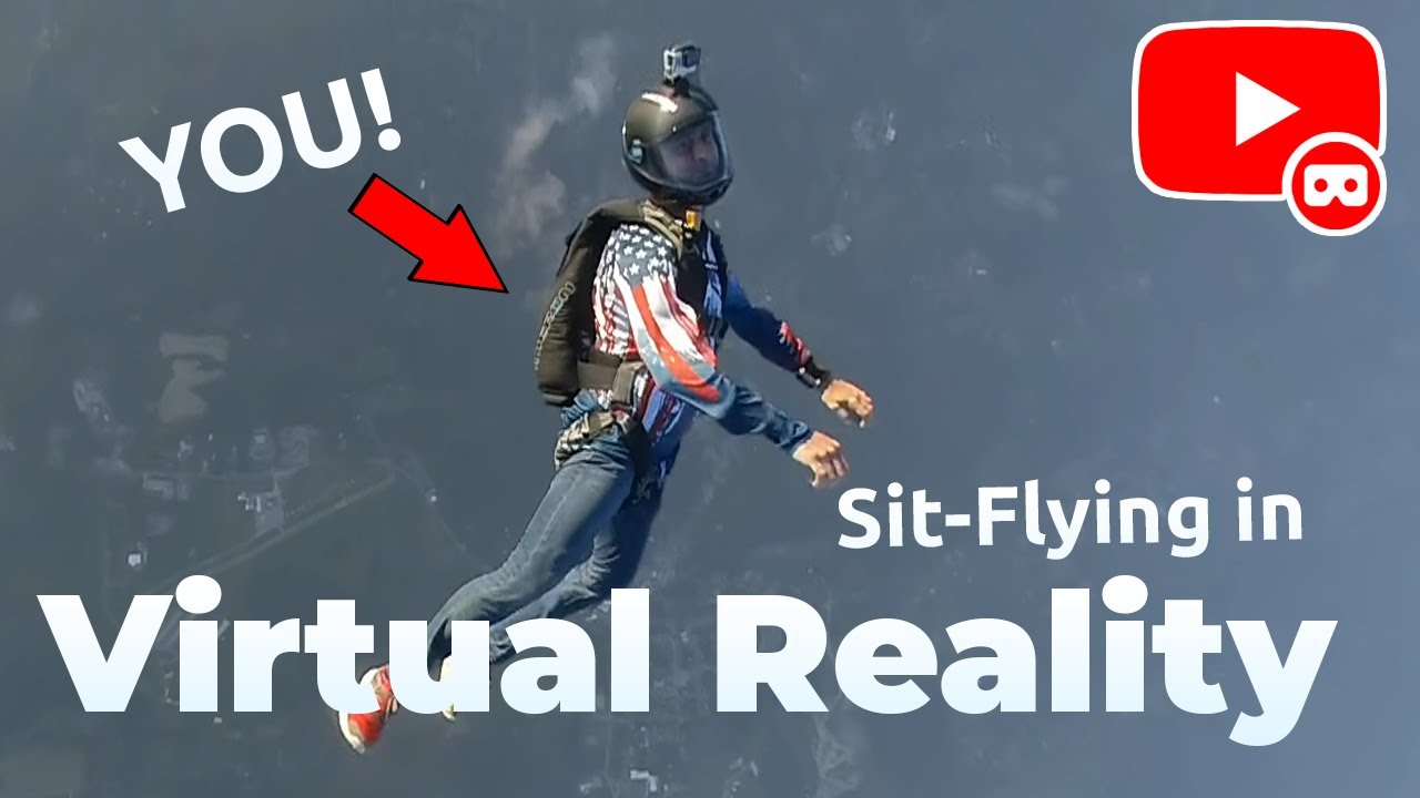 (3D VR Skydiving) Sit-Fly