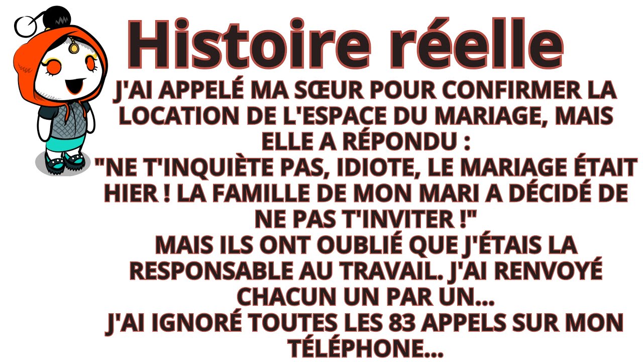 MA SŒUR M'A CACHÉ DE SON PROPRE MARIAGE, MAIS ELLE A OUBLIÉ QUE J'ÉTAIS LE CHEF DE LA FAMIL...