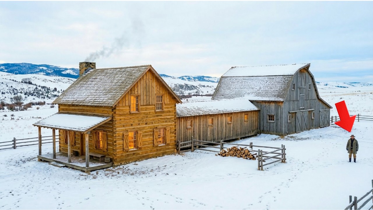 He Connected Her Cabin to His Barn With a Tunnel — Then Winter Came
