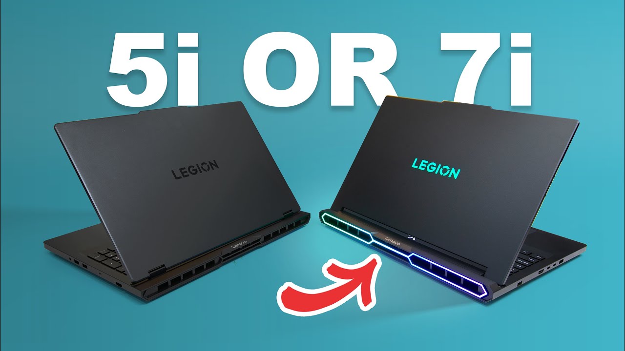 Lenovo Legion Pro 7i VS Pro 5i - One for Pros, One for the People