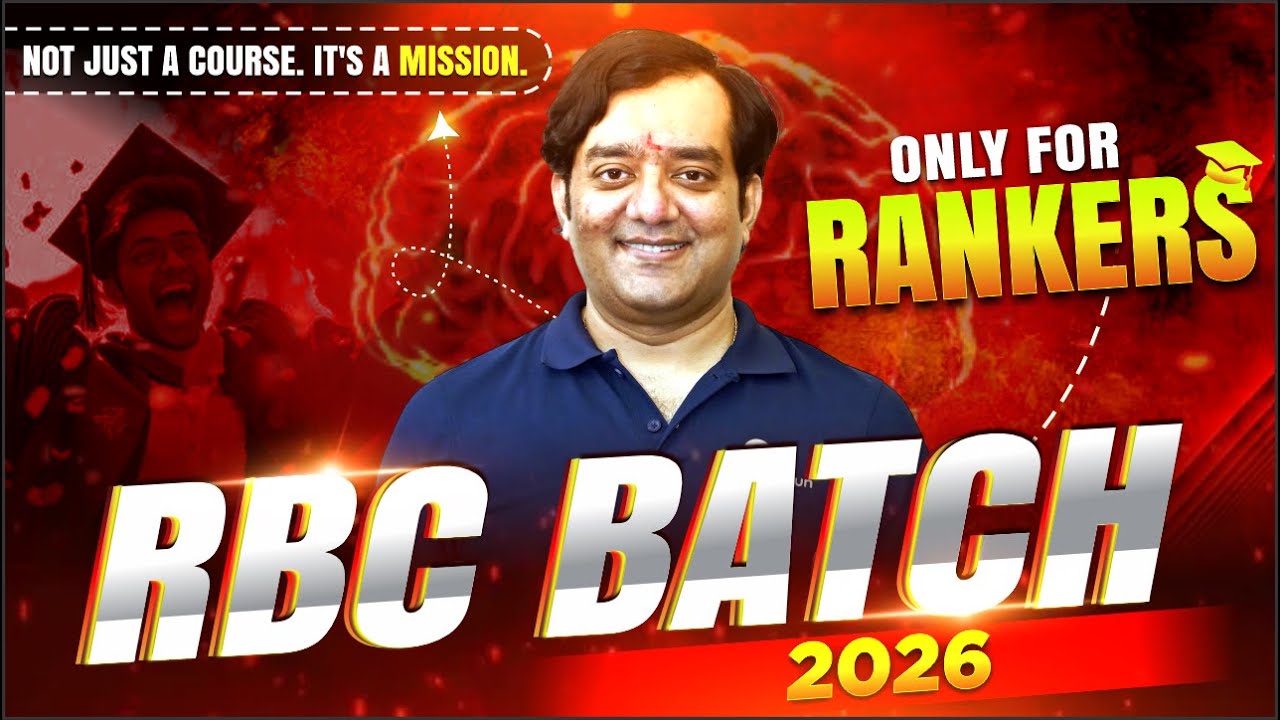 🔥 Ranker’s Batch 2026 | LIVE course, REAL mentorship, ACTUAL results | The Batch Trusted by Toppers