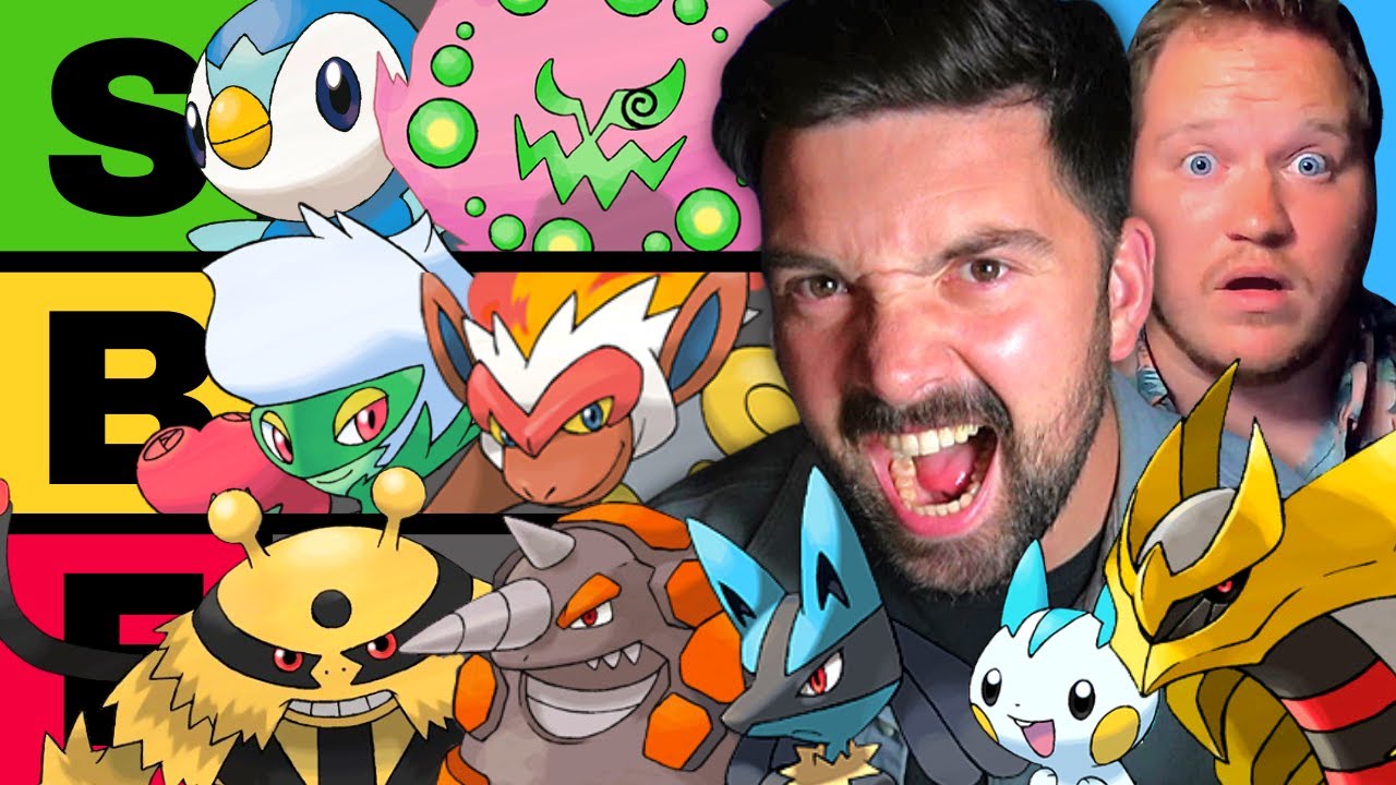 Ranking All 107 Sinnoh Pokémon from BEST to WORST!