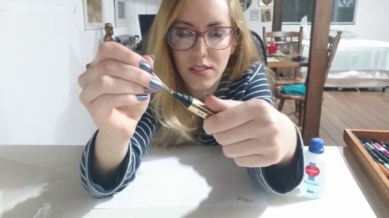 Como recuperar canetas markers