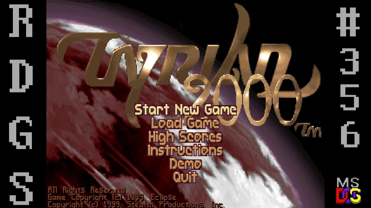 Random DOS Game Show #356: Tyrian 2000 (1995)