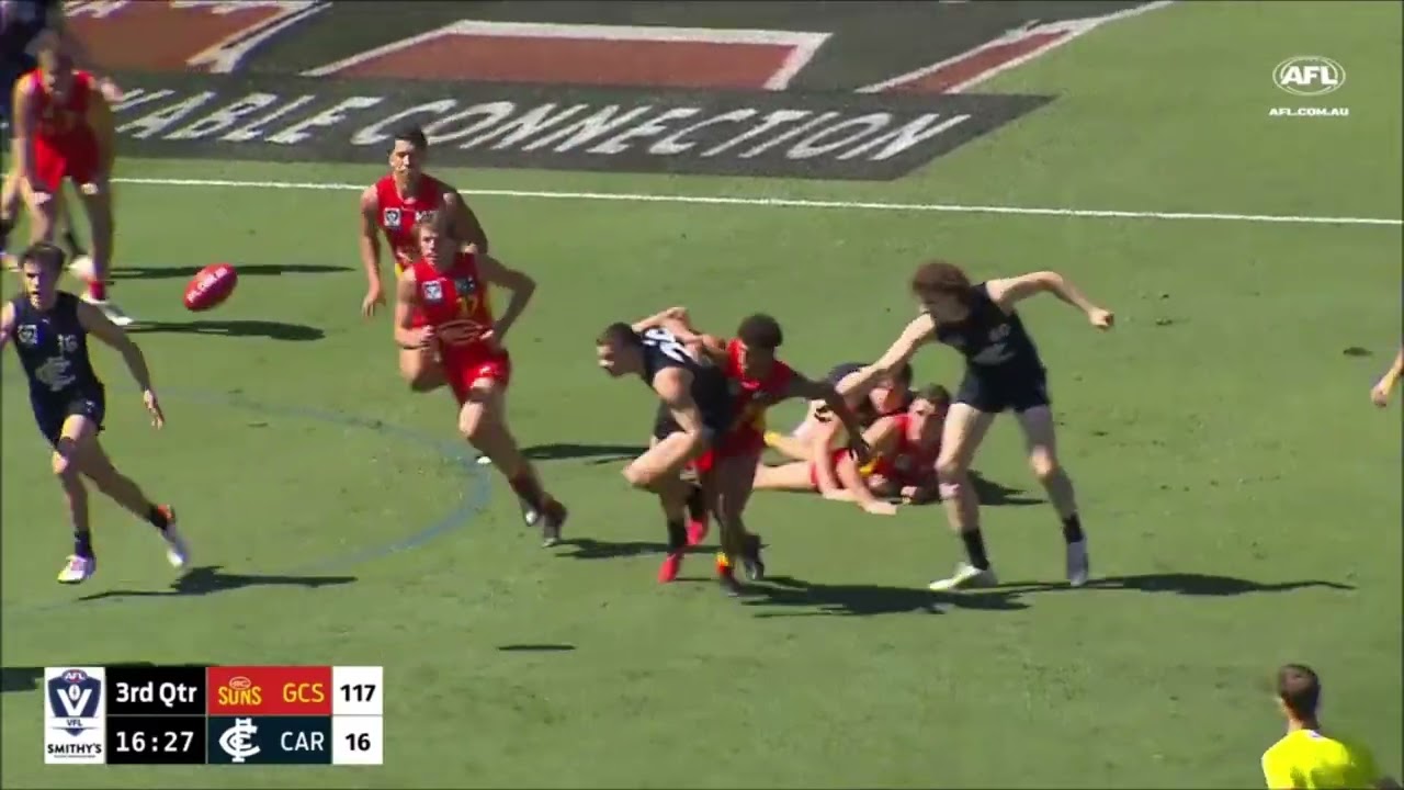 Lachie Cowan - VFL Round 22 Highlights