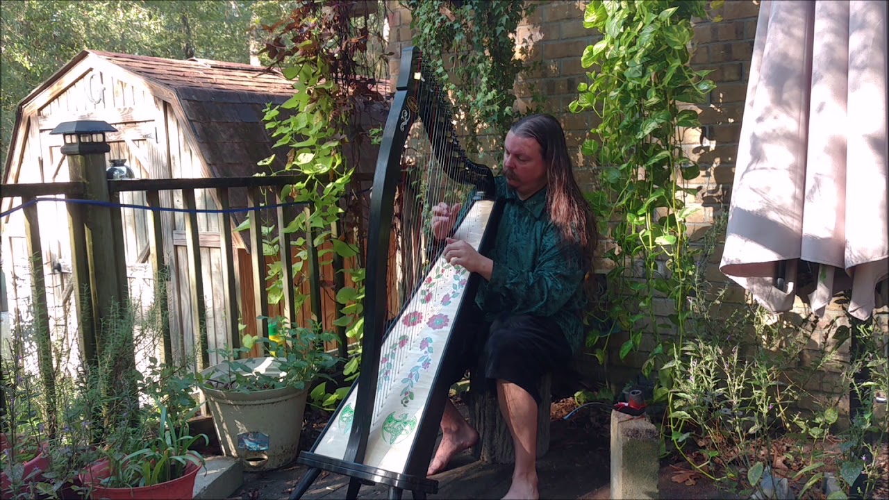 Planxty Irwin - O'Carolan - on Celtic Harp by Buz