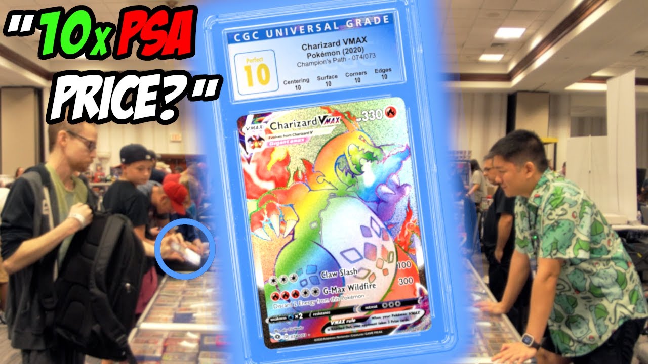Как оценить ИДЕАЛЬНЫЙ CGC 10 Charizard... | ТОЧКА ЗРЕНИЯ ПРОДАВЦА, ДЕНЬ 2