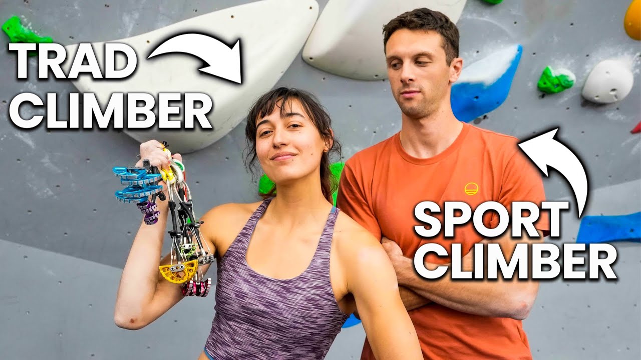 E9 Trad Climber VS 8b Sport Climber