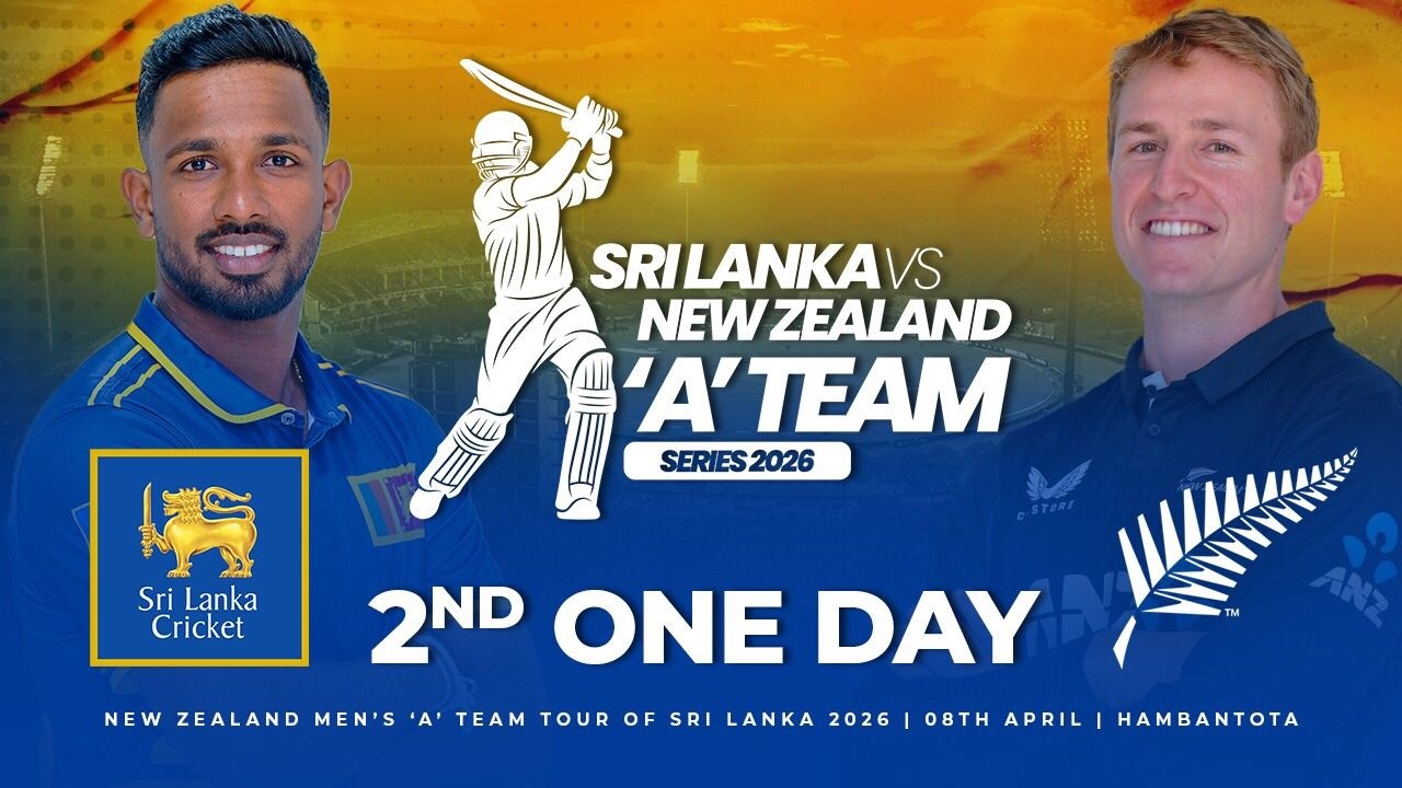 🔴 Live | 2nd One Day | New Zealand &lsquo;A&rsquo; Team Tour of Sri Lanka 2026 | Sporty.lk