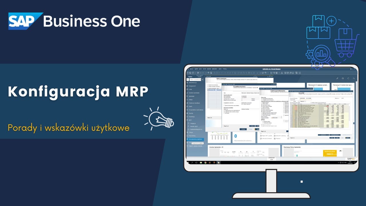 Planowanie zapotrzebowania materiałowego MRP w SAP Business One &ndash; praktyczny poradnik