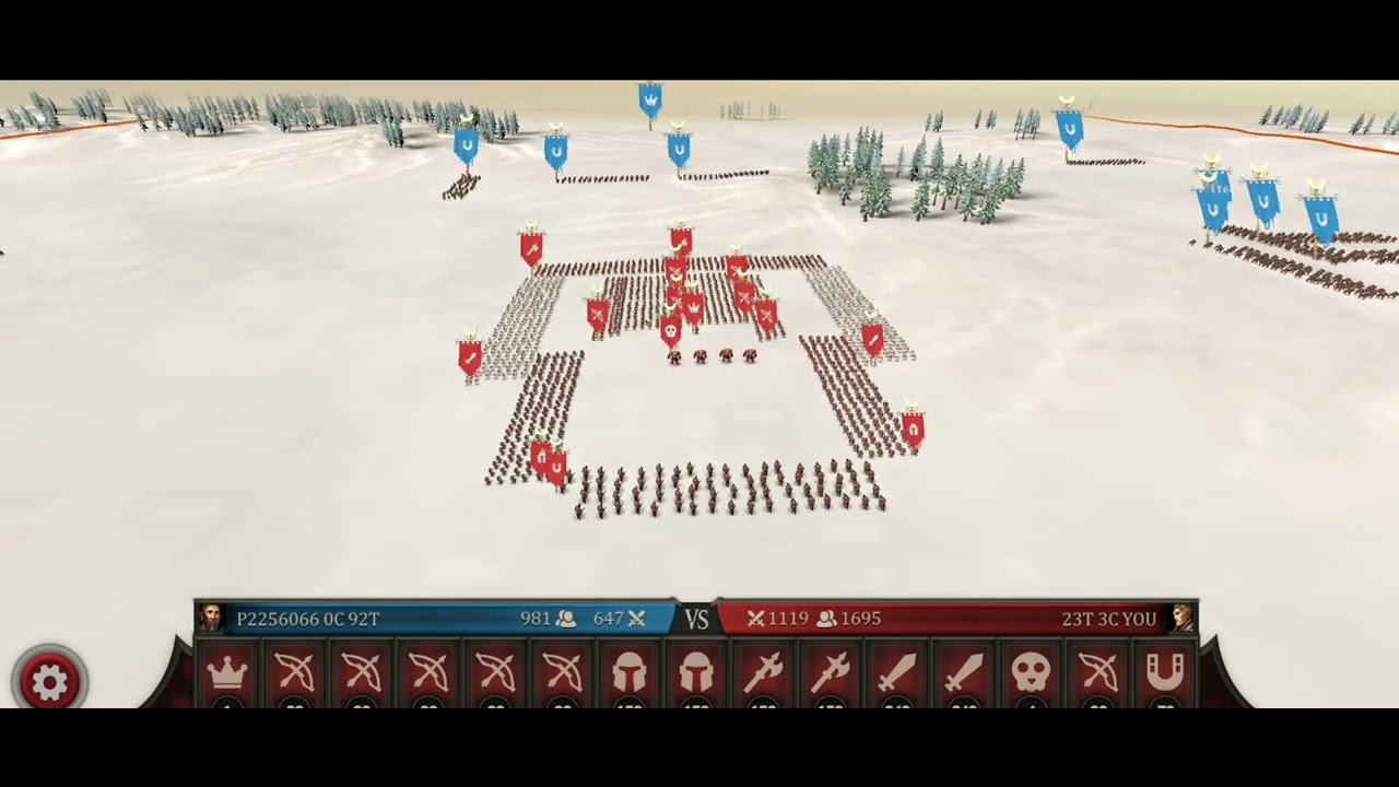 Epic Battles Online | Archer Formation vs Cavalry Formation #2