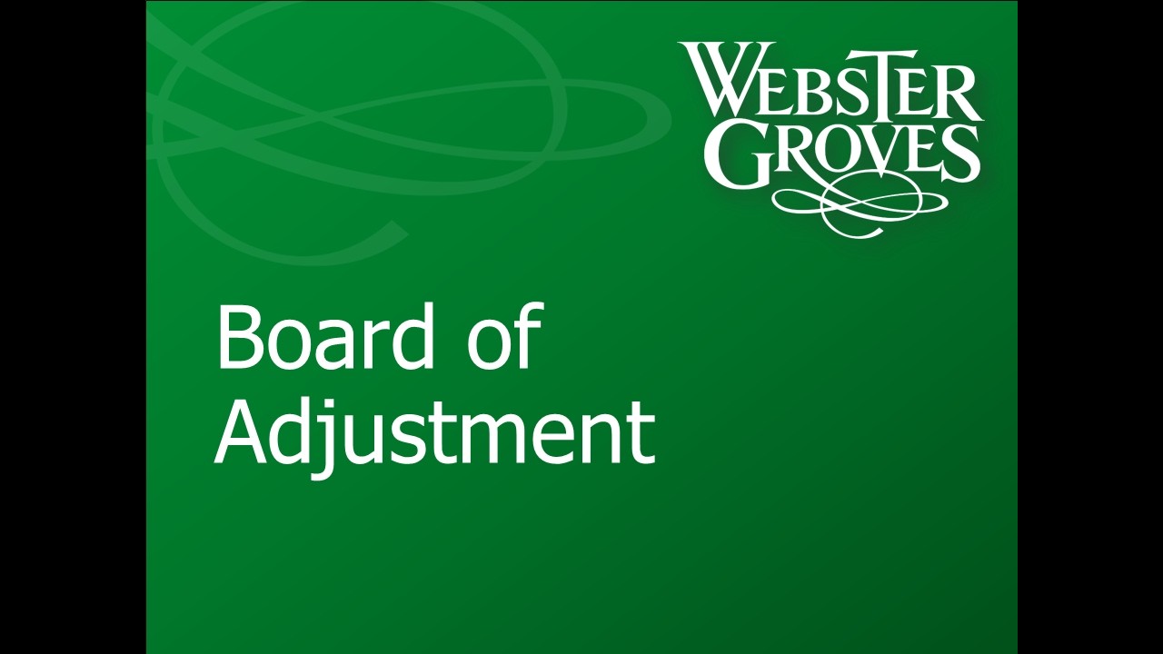 Board of Adjustment 03/12/2026