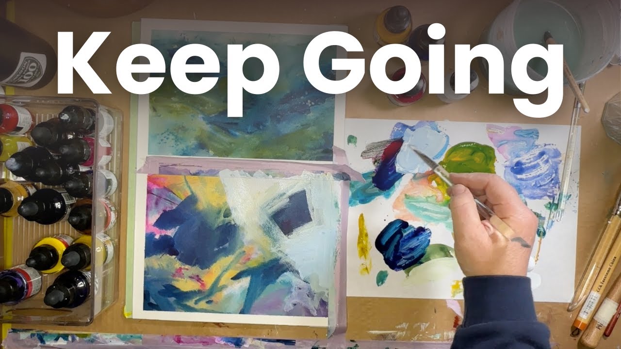 Learning to Stay With a Painting That Isn't Working