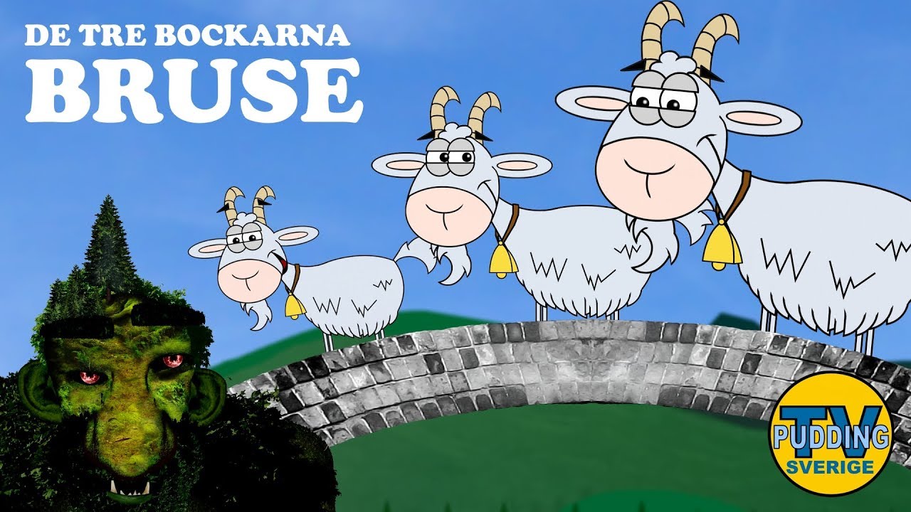 De tre bockarna Bruse - Svenska barns&aring;nger