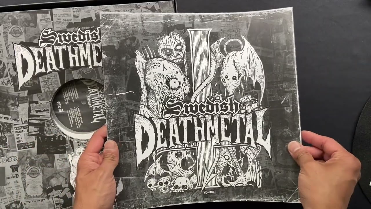 Unboxing SWEDISH DEATH METAL - Boxset (silver vinyl)