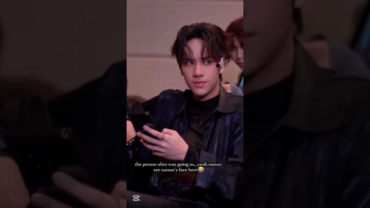 nanon sneaky eyes on his baby ohm pawat screaming 