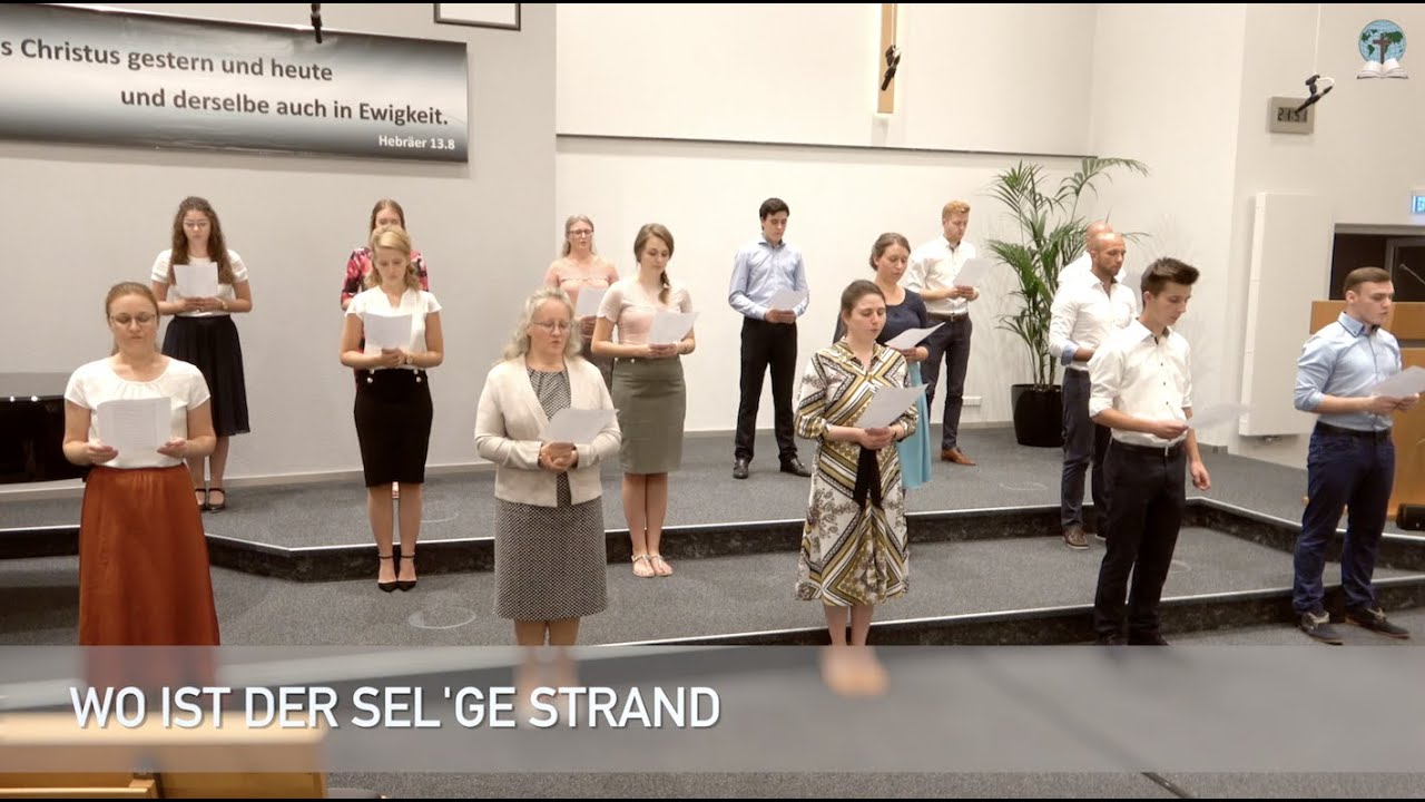 Wo ist der sel'ge Strand