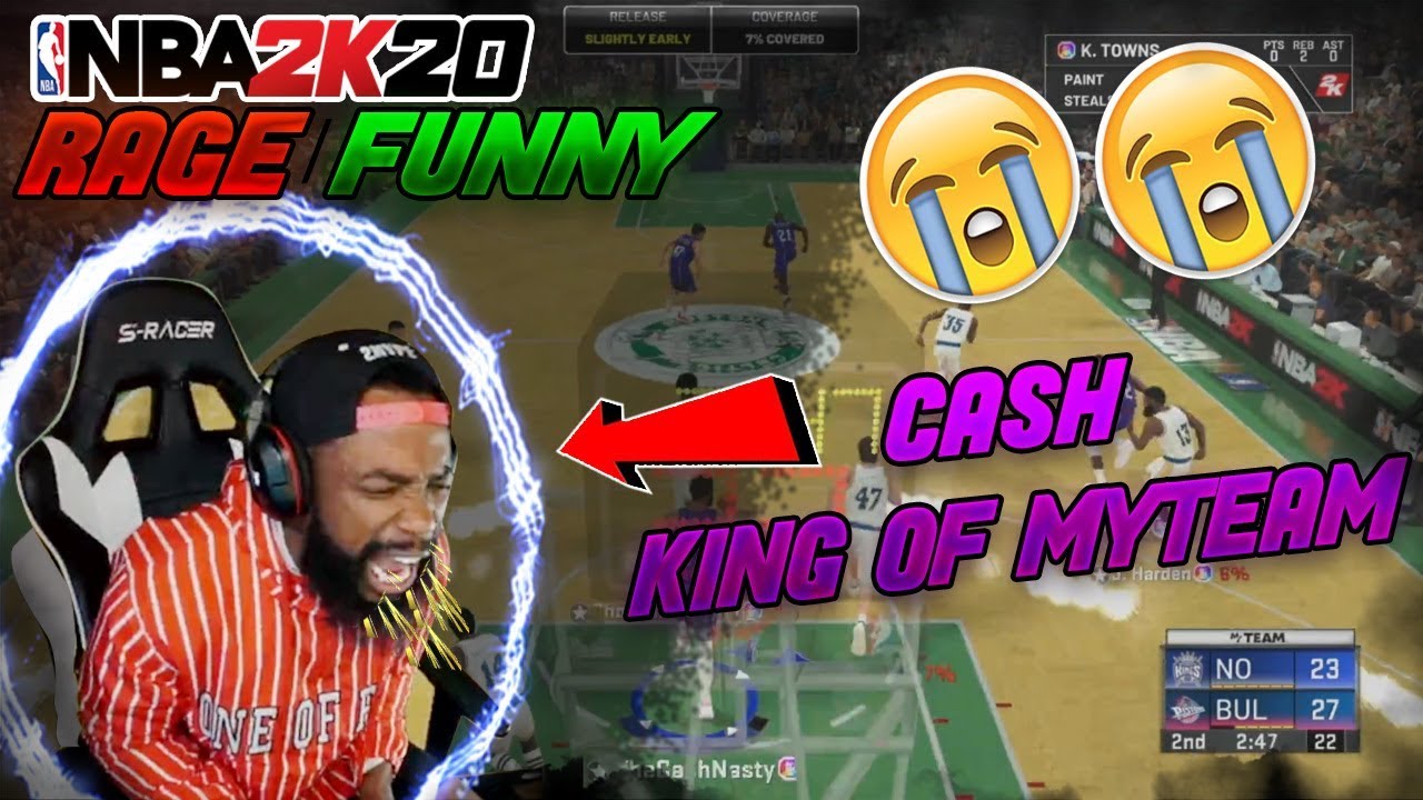 NBA 2K20: Ярость и смешные моменты #10 (Кэш &mdash; 