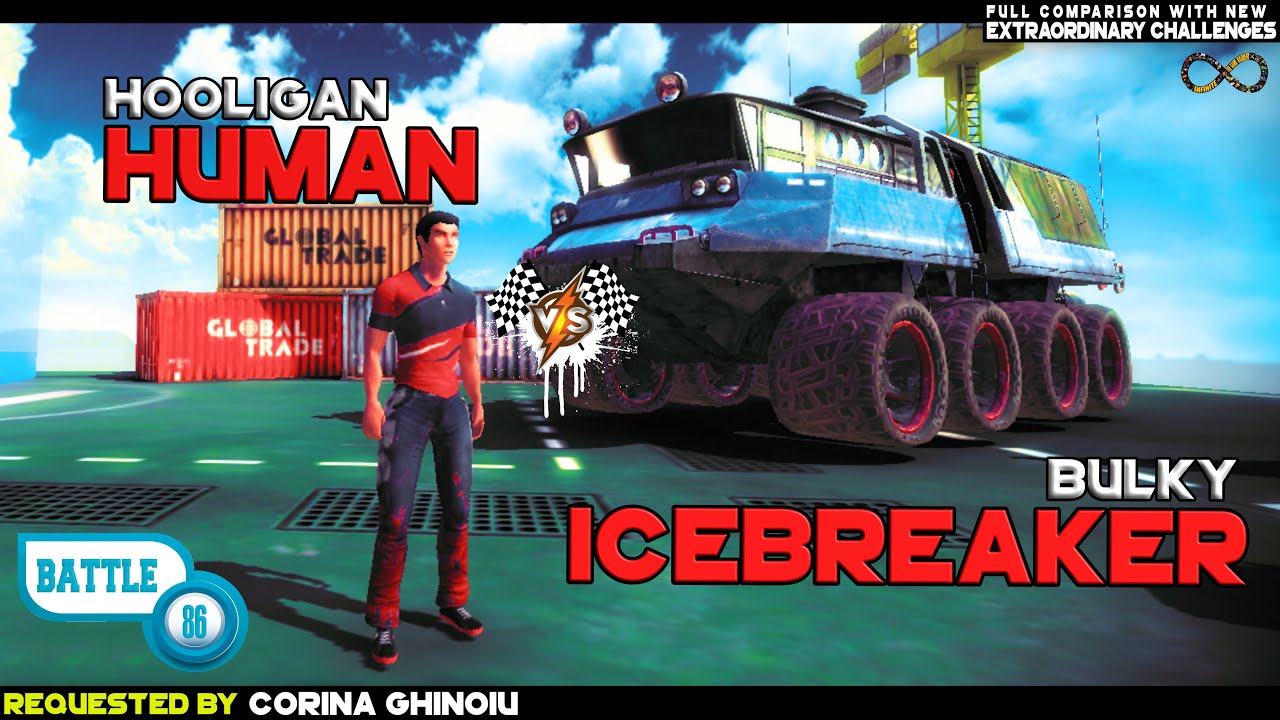 OFF THE ROAD HUMAN Vs ICEBREAKER | MAN Vs TANK INFINITE OPEN WORLD DRIVING OTR | ANDROID GAMEPLAY HD