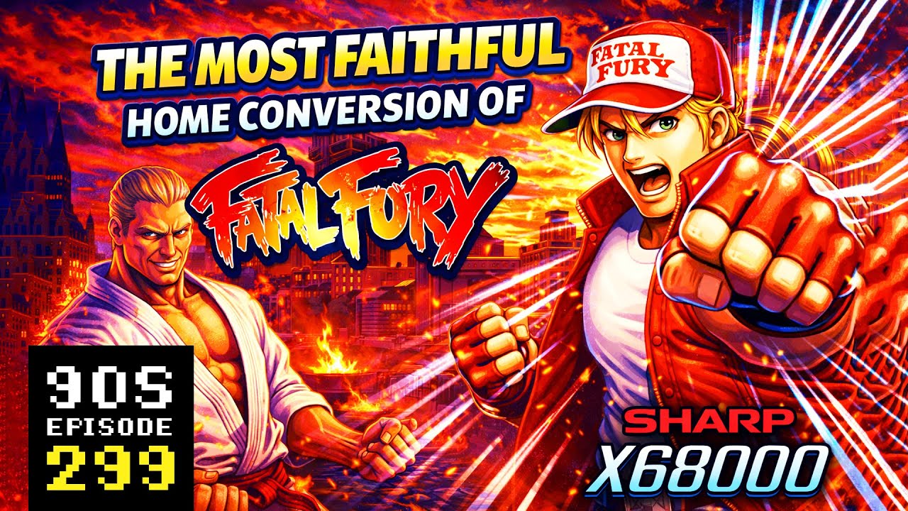 Fatal Fury (Sharp X68000, 1993) - The most faithful home conversion