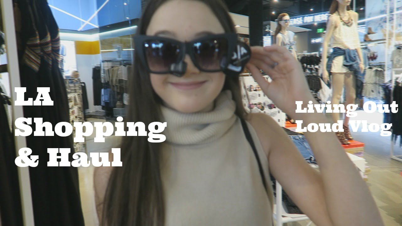 LA Shopping & Haul (At The Grove) | 2.31 | Shopping, Hauls, Thrift Stores | Living Out Loud Vlog