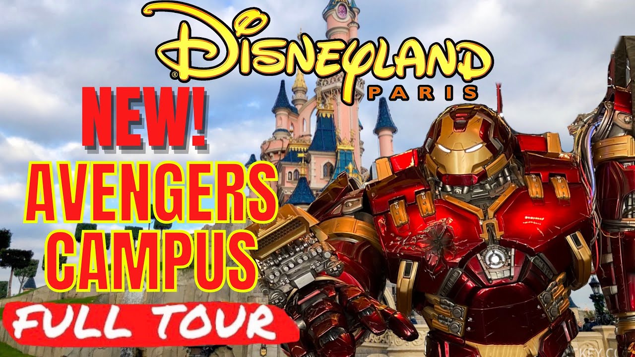 EXCLUSIVE PREVIEW Disney's NEWEST LAND Avengers Campus Paris FULL TOUR, Secrets, Food, Merch & MORE