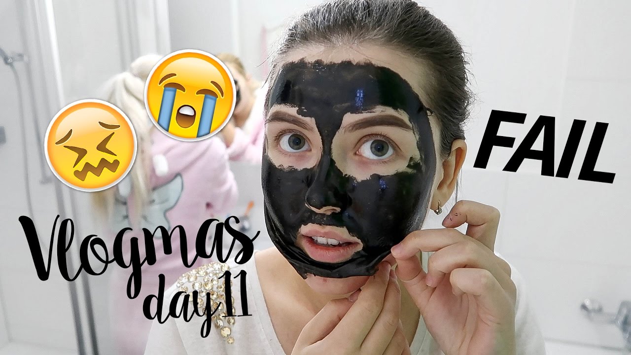 Blackhead Removal Mask FAIL | VLOGMAS DAY 11