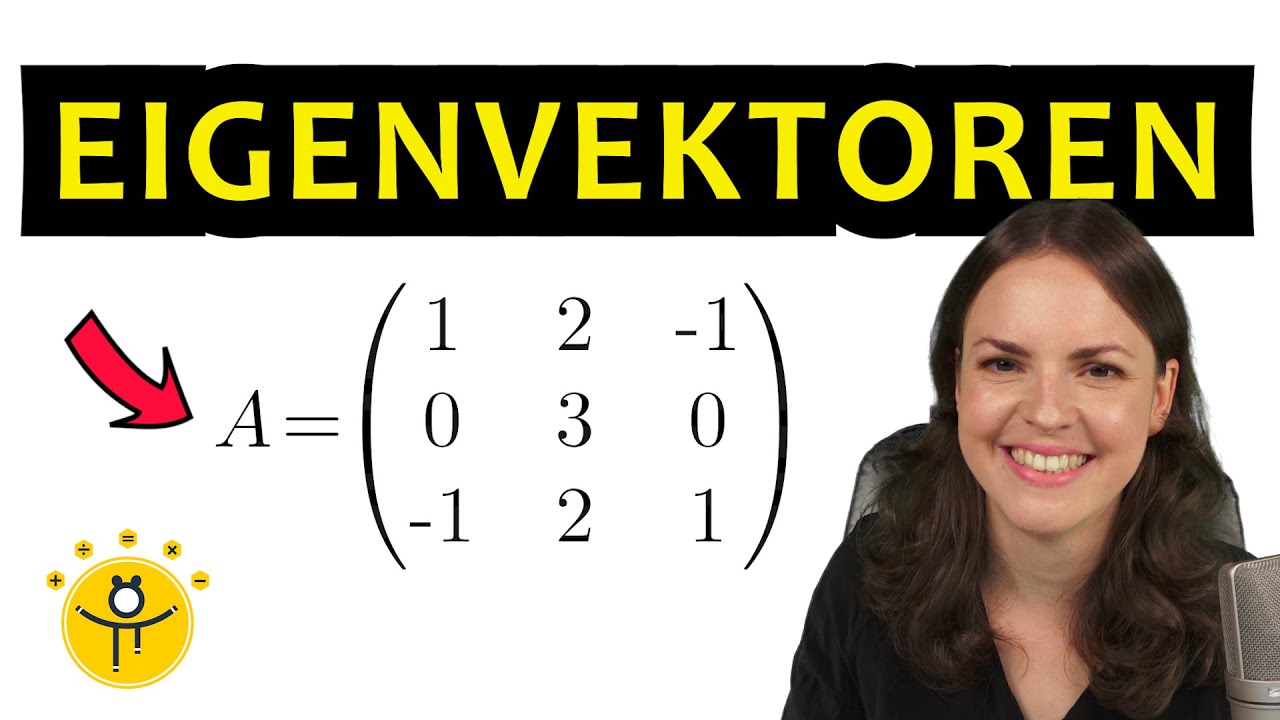 Eigenwerte und Eigenvektoren berechnen 3x3 Matrix – charakteristisches Polynom