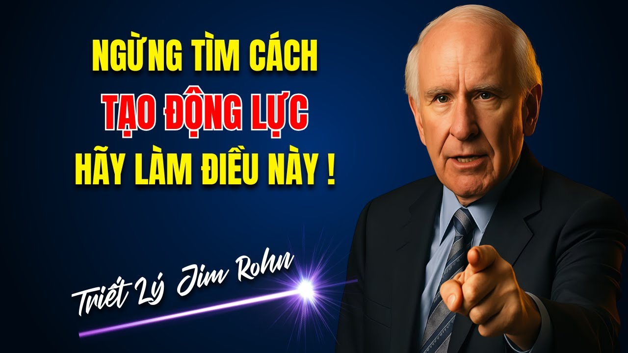 Ngừng Tìm Cách Tạo Động Lực! Hãy Làm Điều Này Để Thành Công! | Triết Lý Jim Rohn