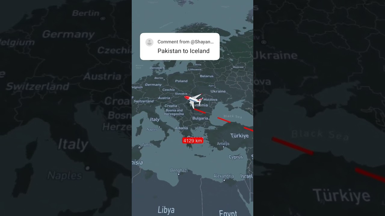 Quetta Pakistan to Iceland 