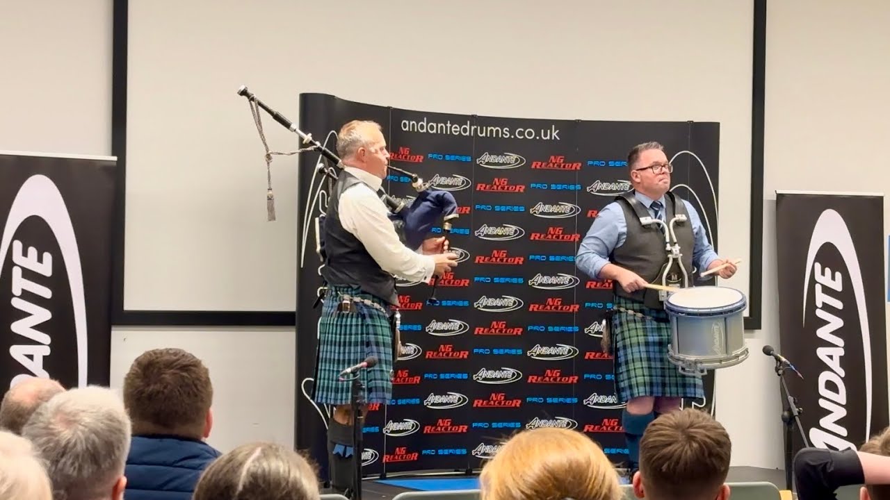 Steven McWhirter - 2024 World Solo Drumming Championships - Hornpipe & Jig