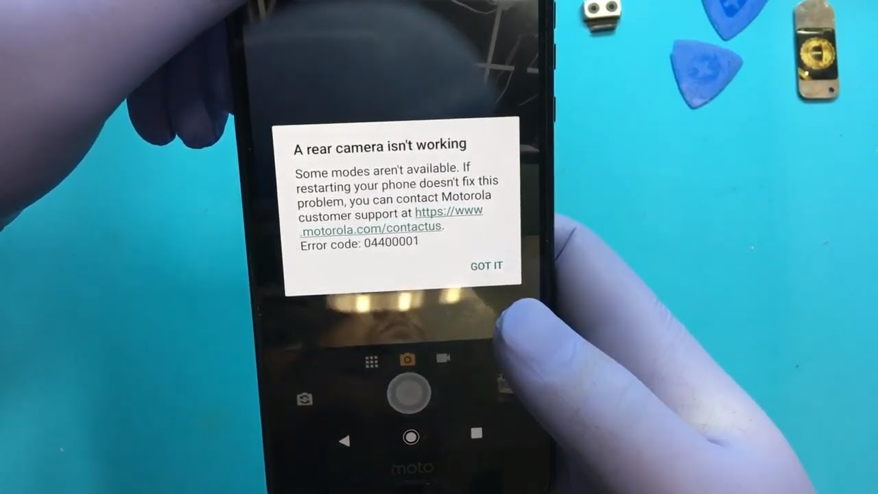 How to Fix Camera not working on Moto Z2 Force XT1789 step by step