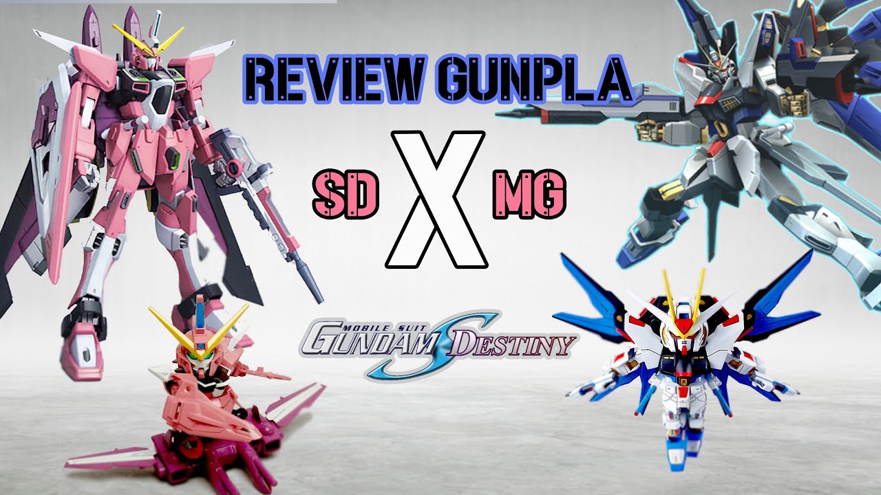 DUO GUNDAM TERBAIK NIH !! Strike Freedom & Infinite Justice | Review Gunpla Seri Gundam Seed Destiny