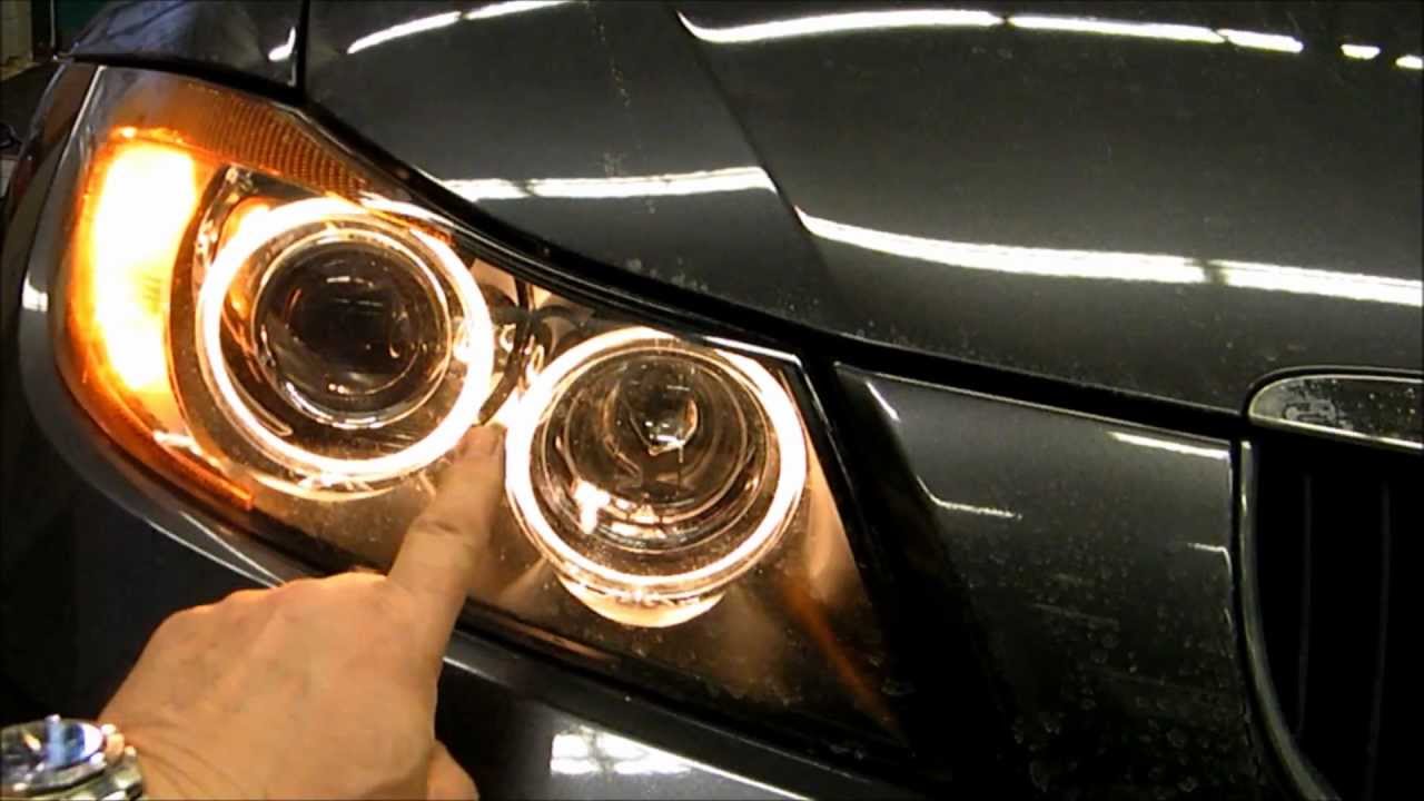 Замена дневных ходовых огней BMW