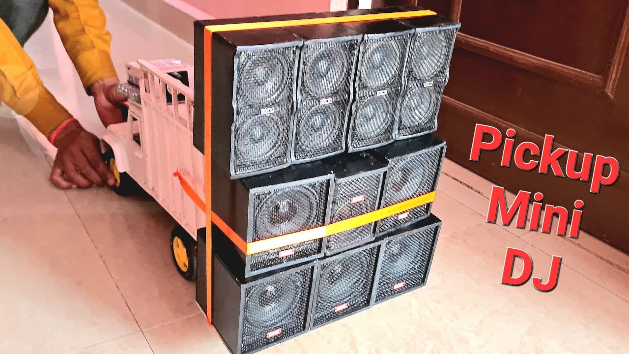 Mini DJ New Pickup Setup 5 Bass 4 Top