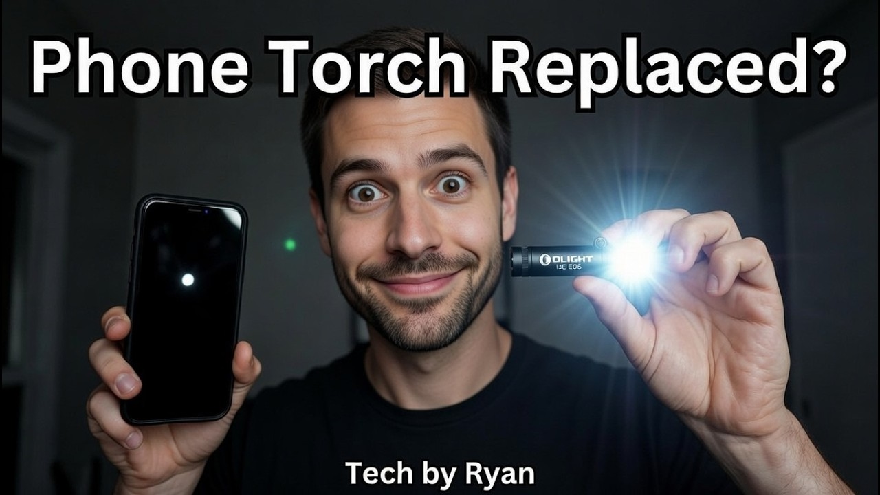 OLIGHT I3E EOS Review: Can This Tiny Flashlight Beat Your Phone Light?