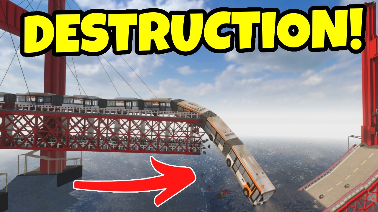 Extreme Heavy Cars VS PHYSICS BRIDGE Destruction! - Teardown Gameplay