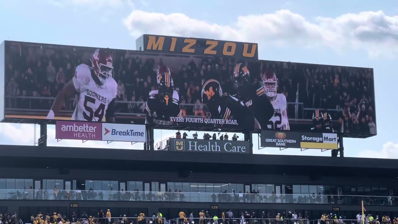 Mizzou Football vs. kU Pregame + Team Entry (9/6/25)