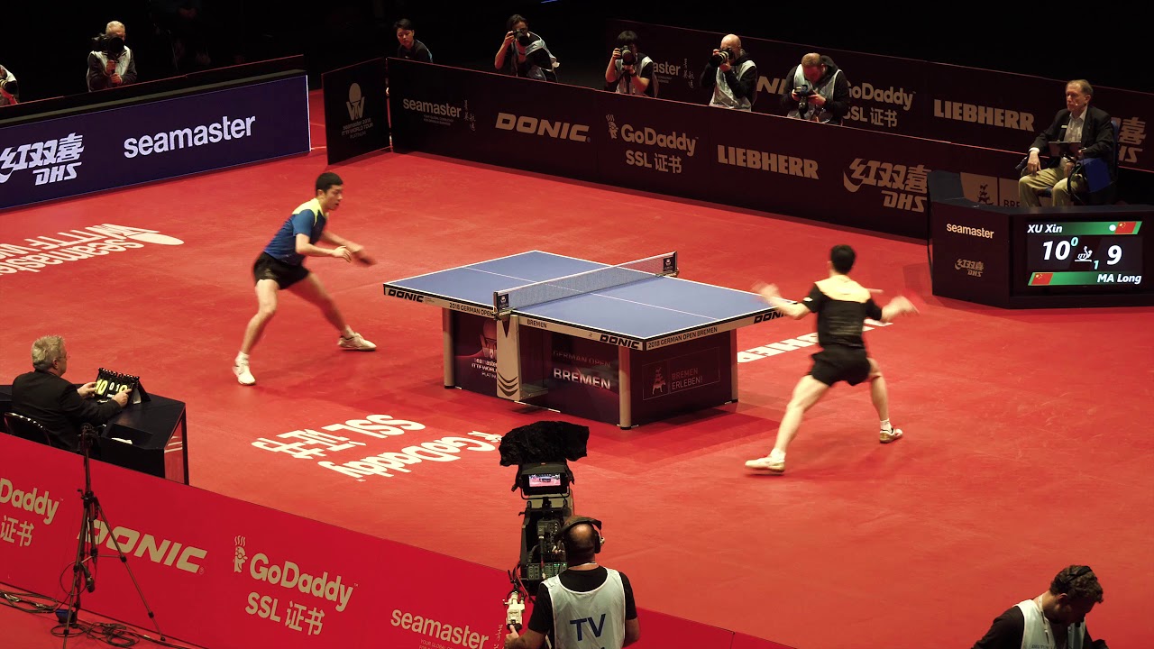 Ma Long (CHN) vs. Xu Xin (CHN) Final - Seamaster German Open 2018 4K UHD