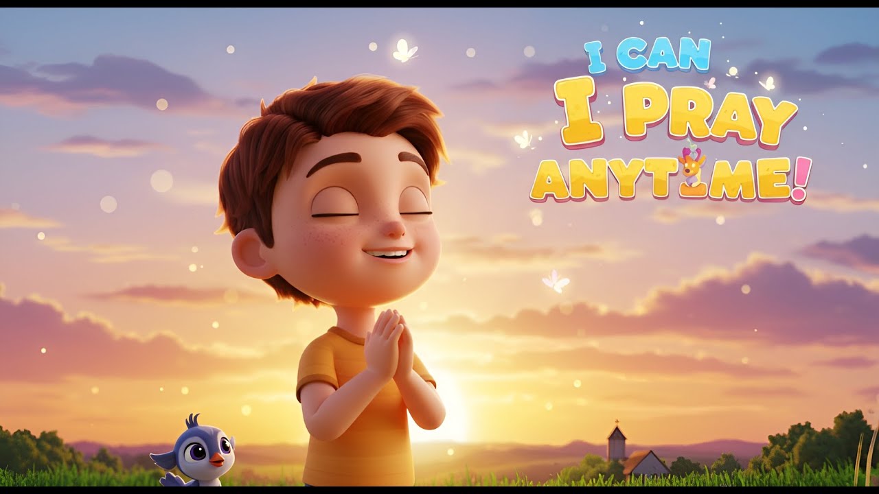 I Can Pray Anytime | 3D Animated Christian Kids’ Song | AyBem Christian Kids Songs