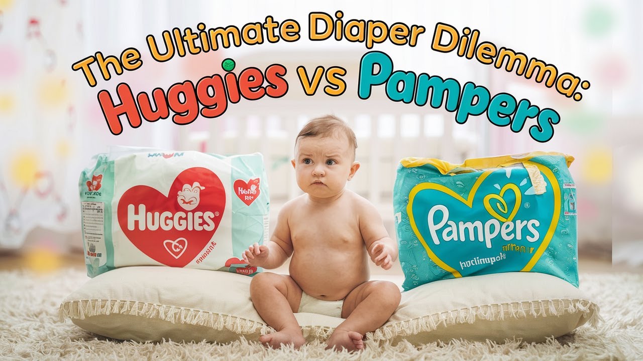 Diaper Dilemma: Pampers vs Huggies!
